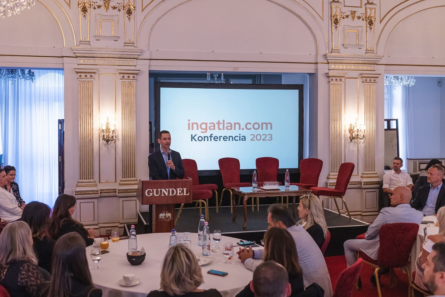 Keleti Jószef vezérigazgató az ingatlan.com Konferencián