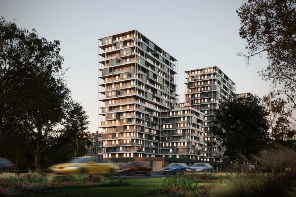 Az Indotek Csoport lakópark-koncepciója.