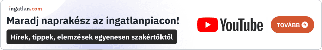 Az ingatlan.com YouTube csarornájára terelő banner